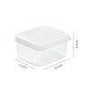 Refrigerator Frozen Meat Storage Box Fresh-Keeping Box Food Grade Fruit Meat Freezing Sealing Box Kitchen Storage Case