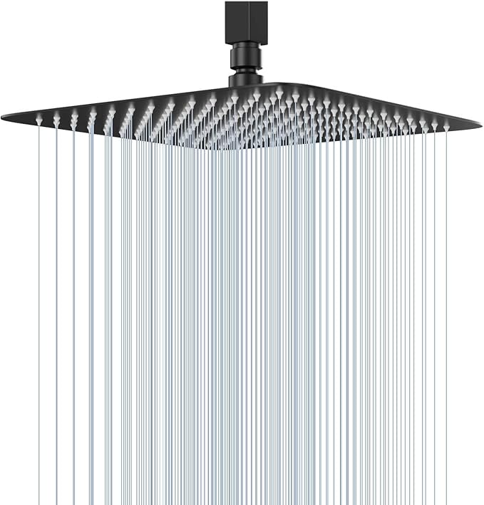 High Pressure Rainfall Stainless Steel Shower