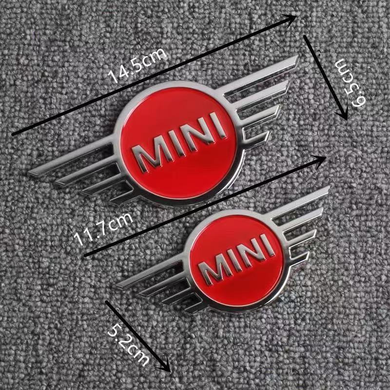 

Car Body Trunk Tail Stickers Emblem Accessories For Mini Cooper JCW Works R56 R50 F54 F55 F56 F57 F60 R52 R53 R55 1pcs 11.7cm красный
