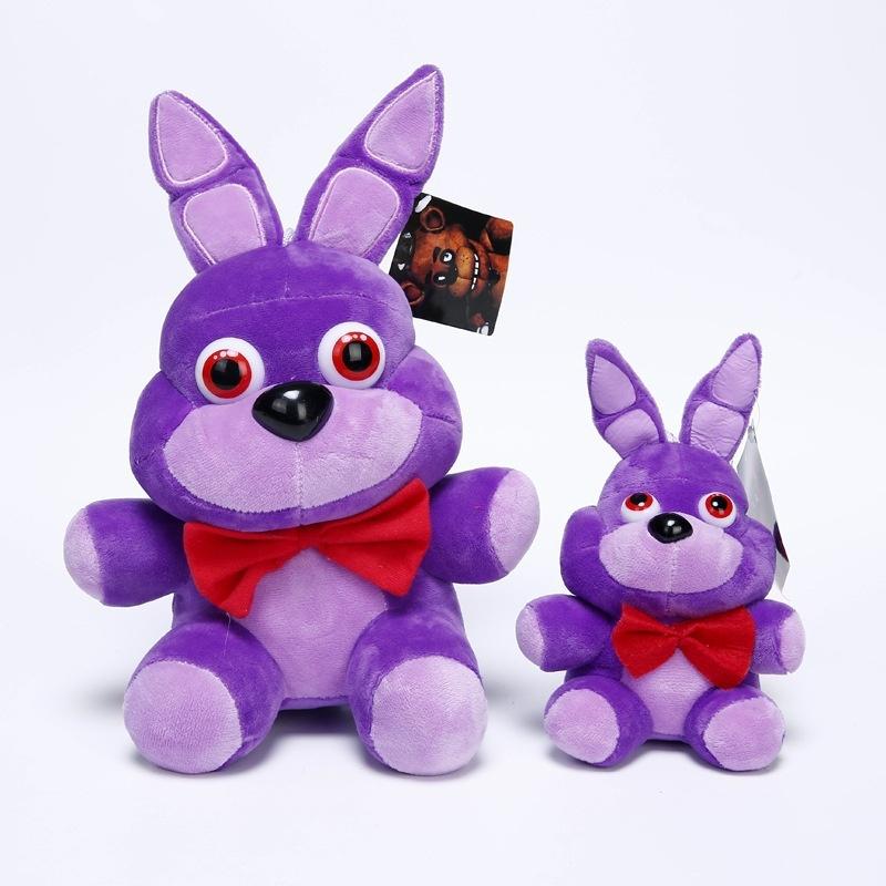Nytt Utstoppet Plysjleketøy Spillrollemodell Tegneserie Dyr Leker Dukke Barn Barn Gave Freddy Bonnie Foxy
