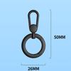 Metal Phone Lanyard Gasket Patch Rotatable Metal Buckle Hanging Steel Clip Card Cord Tab Mobile Phone Accessories