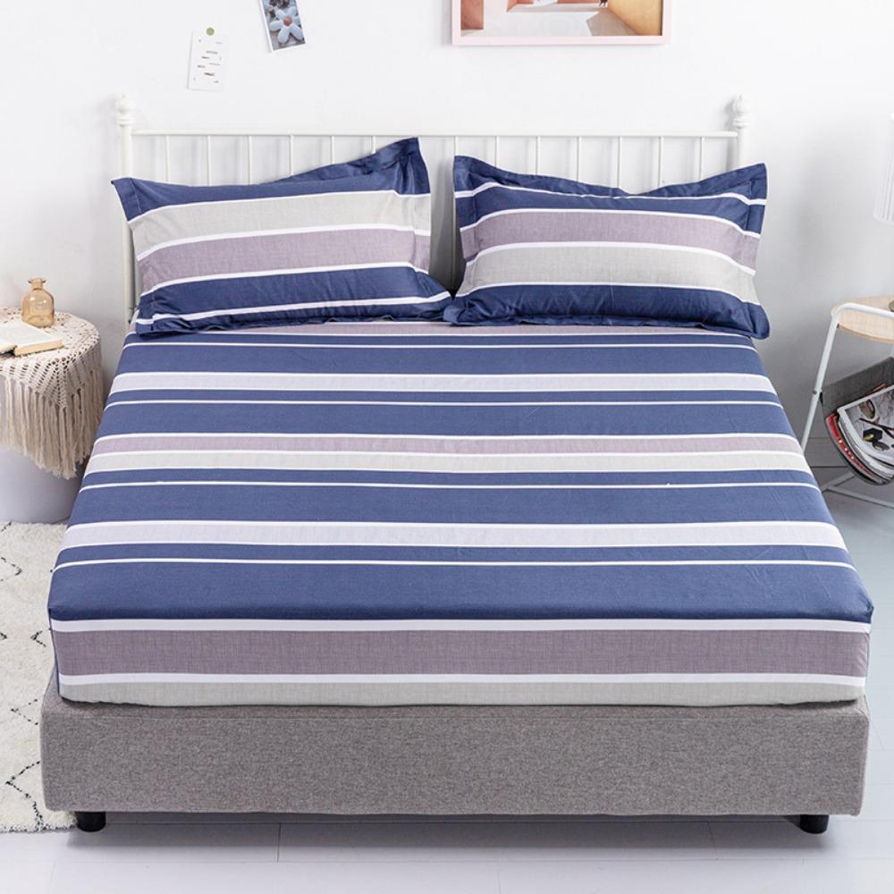 Cotton Mattress Single Piece Pure Cotton Bedspread 1.8 Meters Non-slip Mattress Mattress Cover Crib Brown Mattress Fully Enclosed Protective Cover