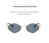 2024 Trendy Women's Diamond-Styled Metal Sunglasses - European & American Street Fashion