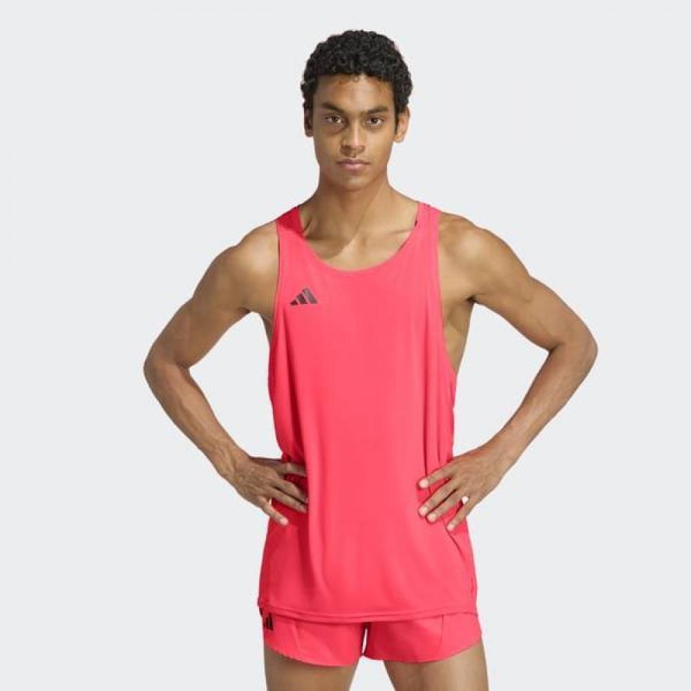 AdidaS Men S Adizero eSSential Running Singlet AM