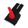 Left Hand Pool Glove 3 Finger Nylon Comfortable Elastic     Billiard Pool Glove