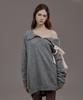 Mausolleum Betty Ribbon Knit - Gray