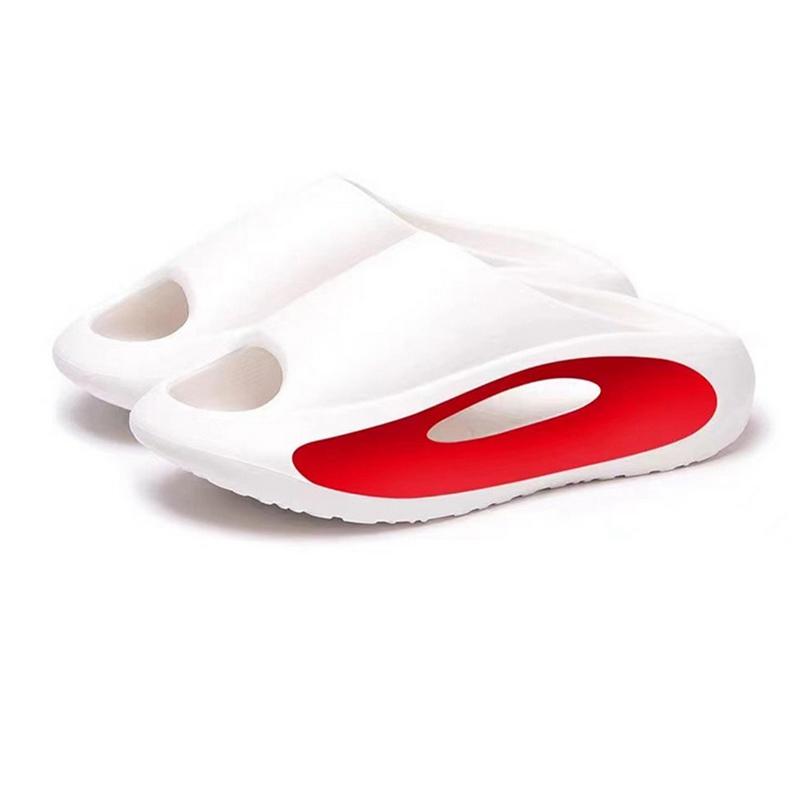 Fashion Comwarm New Men's Summer Sports Sandals Fashion Thick Sole EVA Slippers Soft Hollow Unisex Leisure Sandals Non-slip Beach Shoes