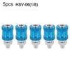 HSV06 HSV08 HSV10 HSV15 Pneumatisches Hand-Schiebeventil Durchflussregelung Manueller Schalter für G1/8 G1/4 G1/2 Gewinde 5 Ventile