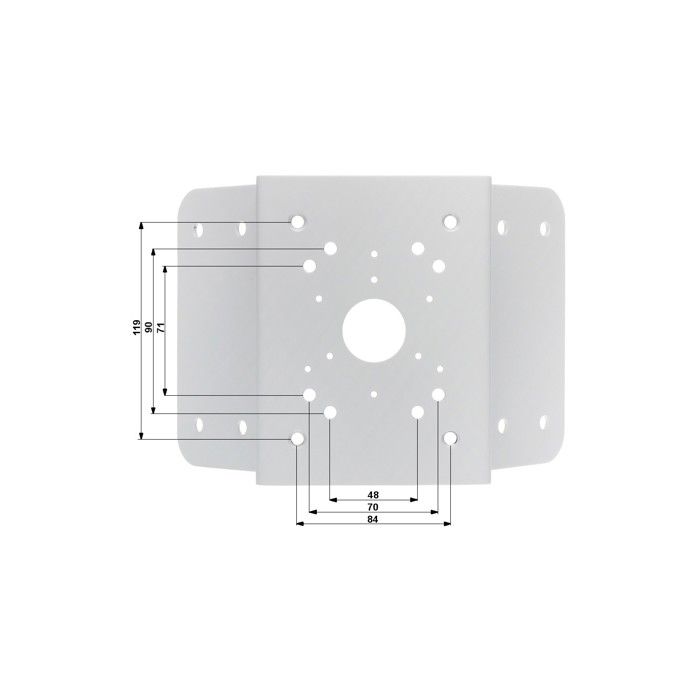 Dahua PFA151 Support De Montage Pour Caméra Montable En Angle Pour Lite Series Compact Bullet DH-IPC-HFW13; Ultra Series Bullet…