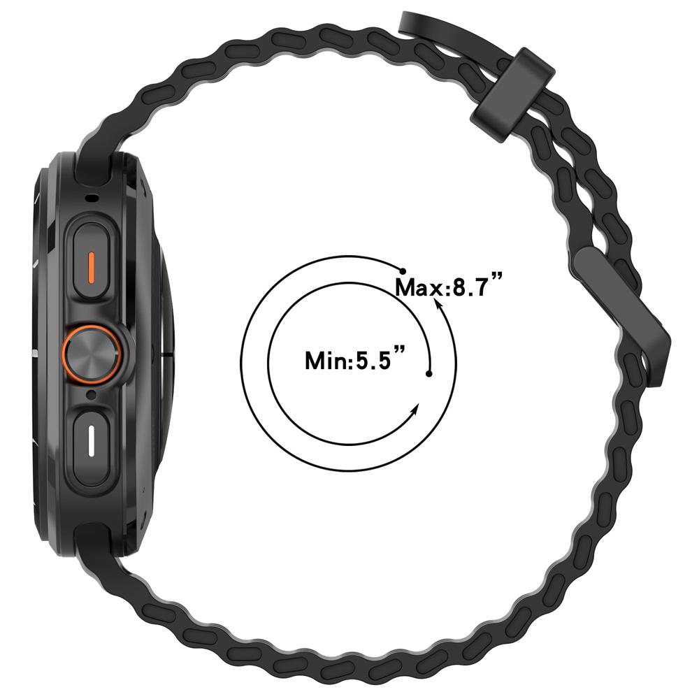 Silicone Band for Samsung Galaxy Watch Ultra 47mm Ocean Strap Sports Wristband Accessories