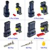 352Pcs Waterproof Car Electrical Connector Terminals Automotive Electrical Wire Connector Plug Kit 1/2/3/4 Pin Connectors Male And Female