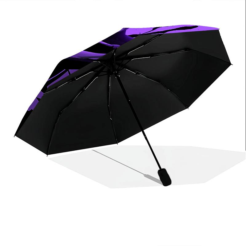 Naruto Anime pattern, automatic folding umbrella, portable and foldable design, 8 ribs, a Christmas or birthday gift.