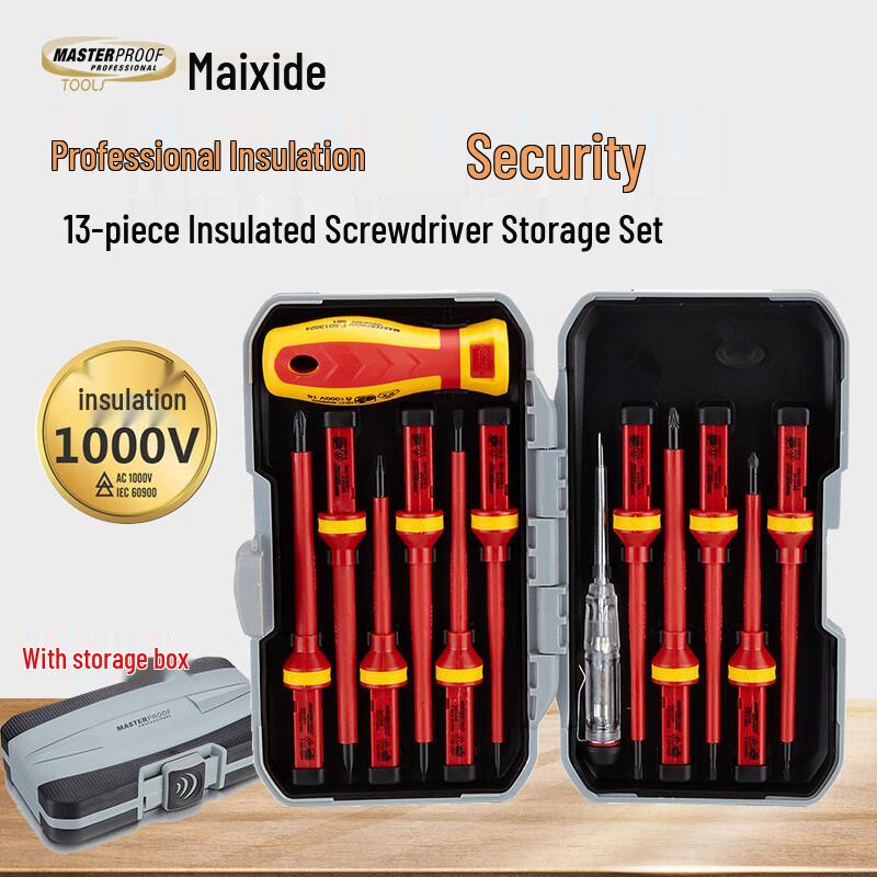 MASTERPROOF VDE Insulated Screwdriver Set