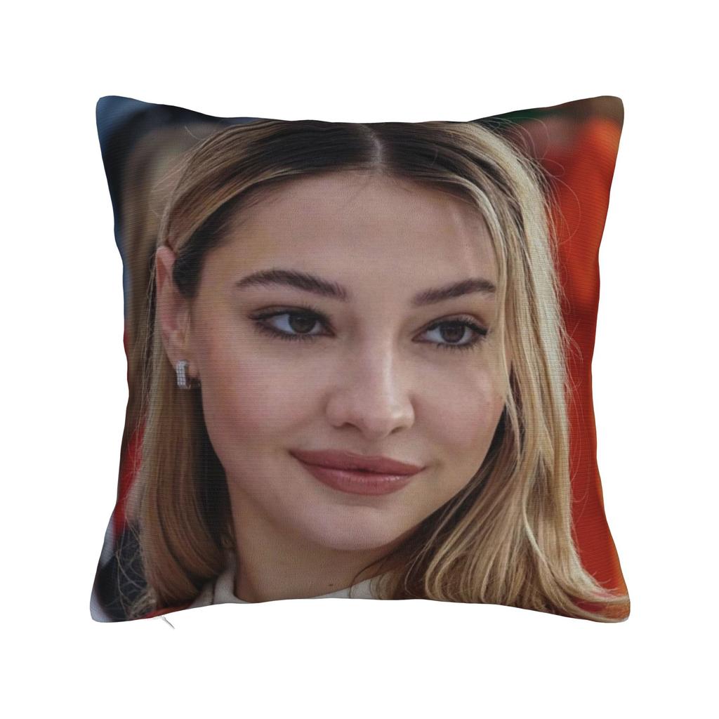 Madelyn Cline Beautiful Actress Poster Pillow Cover Kawaii Pillow Case For Sofa Bedroom Home Decor Design Pillowcases Gift Idea