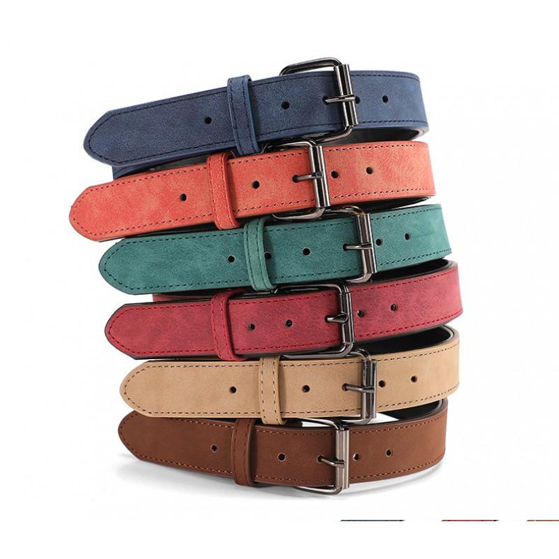 Dog Collar Leather Pet Neck Strap Small Medium Large Dogs Golden Retriever Husky Labrador