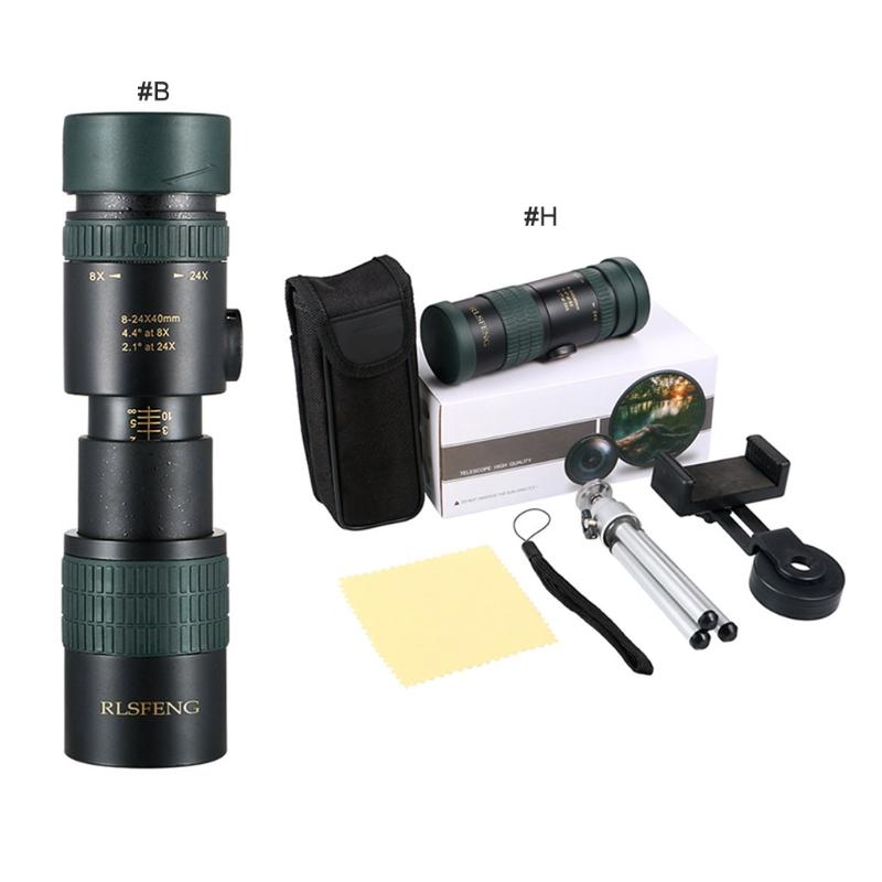 Military Telescope 8-24x30 Super Telephoto Zoom Monocular Telescope Waterproof