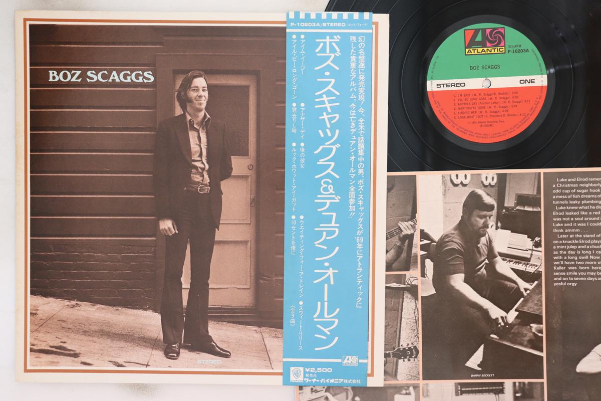 

LP Record BOZ SCAGGS - Boz Scaggs P10203A ATLANTIC 1976 Japan Obi Rock Used
