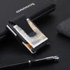 Carbon Fiber RFID-Blocking Minimalist Men's Card Holder Wallet