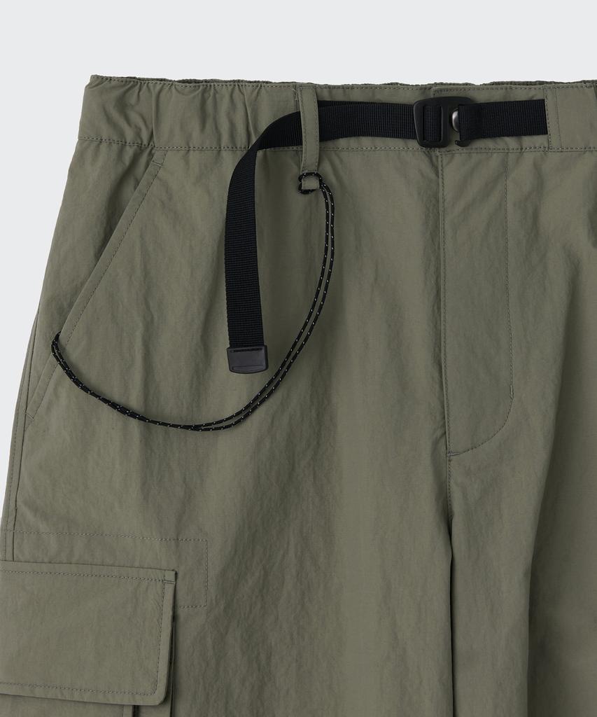MUSINSA STANDARD [City Leisure] Side Zipper Cargo Pants [Light Khaki Grey]