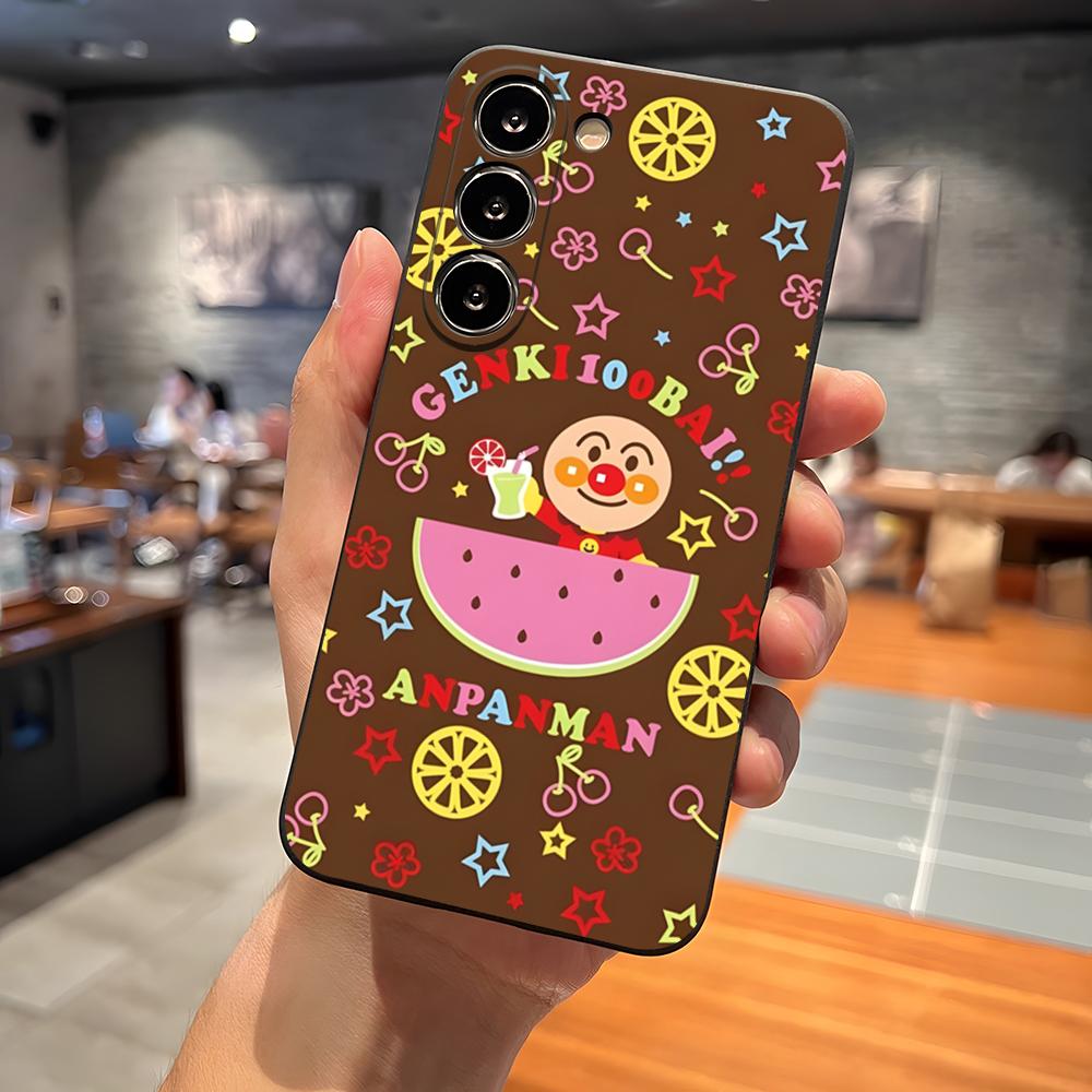 Phone Case For Samsung S26 S24 Ultra S25 S23 Fe S22 S20 S21 Plus A16 A54 A34 A53 Back Cover Cartoon Cute Anpanman