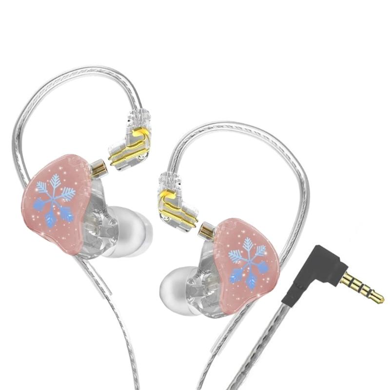 Multifunction Cord Earbuds 3.5mm/Type C In-Ear Headphones Cord with Dynamic Clear Sound Ergonomic Earpieces for Gaming