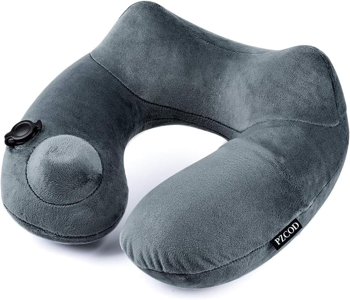 

PZCOD Шейная портативная надувная подушка для Подходит для и Включает сумку для хранения и стираемую наволочку подушки, Путешествия, U-образная, Самолеты, Автобусы, Офисы, серый