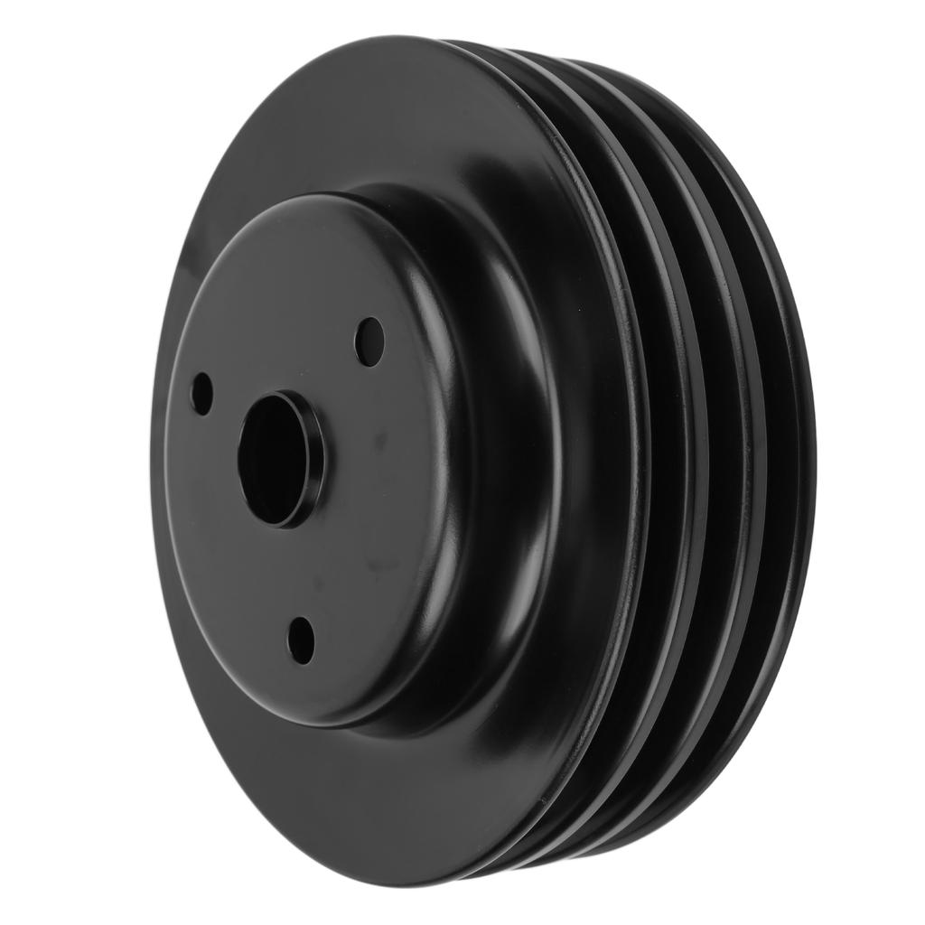 LWP Long Water Pump V Belt Pulley Crankshaft Pulley Replacement for Chevy SBC 262 350 400 Engine