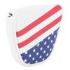 Waterproof PU Golf Mallet Headcover Center Putter Cover Protector with Magnetic Closure