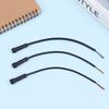 2Pin 3Pin 4Pin Male Cable Wire Plug Led Connector Jack Black Cable Wear Resistant Wire For Car Waterproof Socket Power Cord