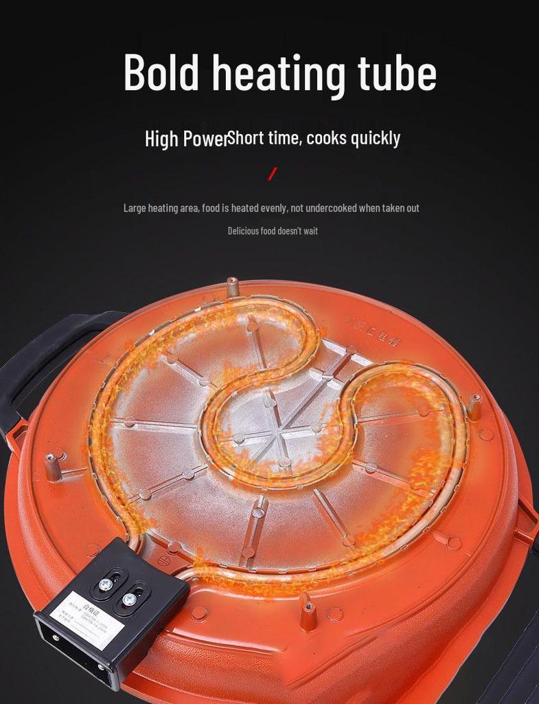 Multi-Function Electric Griddle: Large Non-Stick Deep Commercial Flat Pan