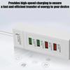 USB 3.0 Charging Electrical Socket Fast Charging Extension Cable Socket Universal Charger Station
