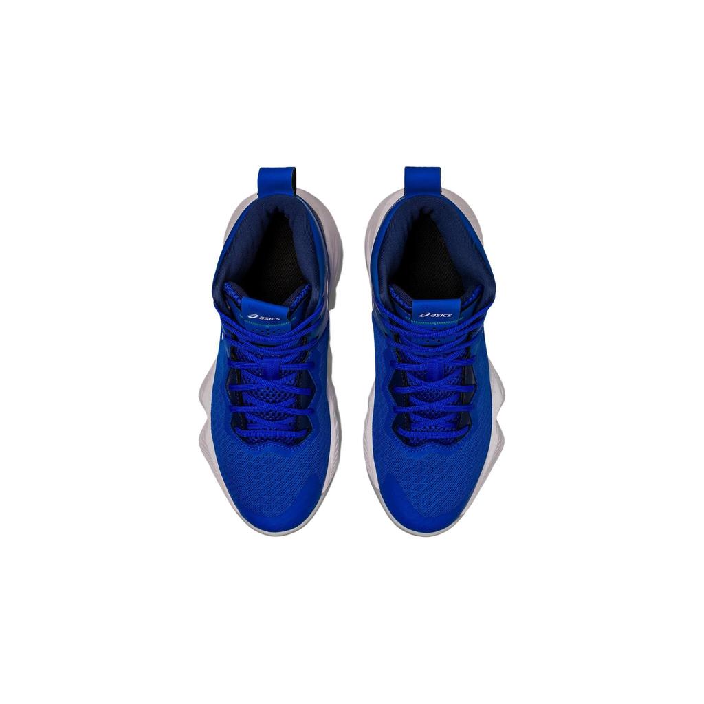 Asics Nova Surge 1 Cushioning Mid top Children's Basketball Shoes Blue Teenagers 1064A014401