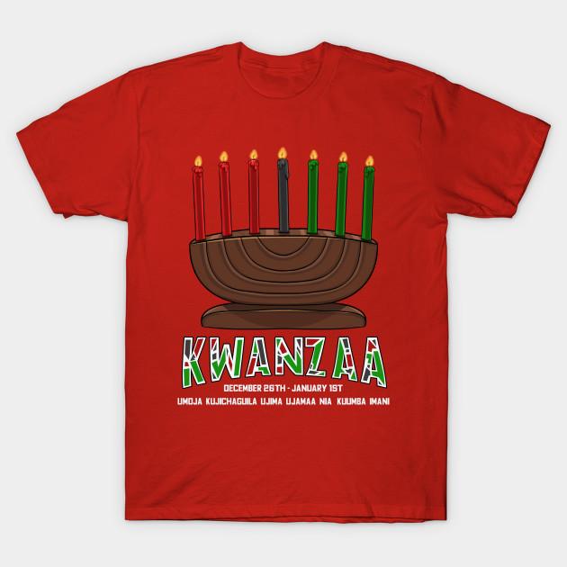Unisex Fashion TShirt Kwanzaa Kinara Candle Print TShirt Plus Size S-5XL T-Shirt 100%Cotton Tops O Neck Short Sleeve Tees