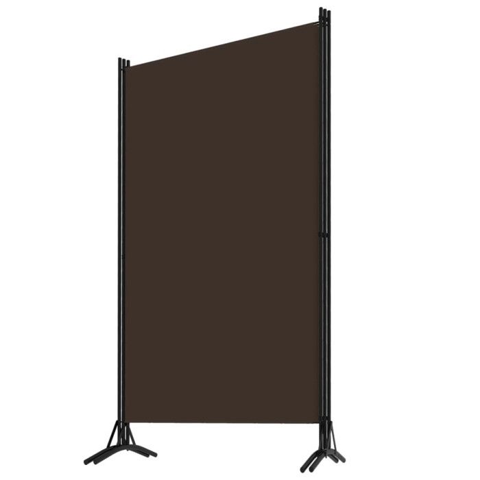 VidaXL Room Divider 3 Panels Brown 260x180 Cm
