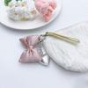 Adorable Bowknot Keyring Mobile Phone Accessories Pendant Cute Backpack Decor