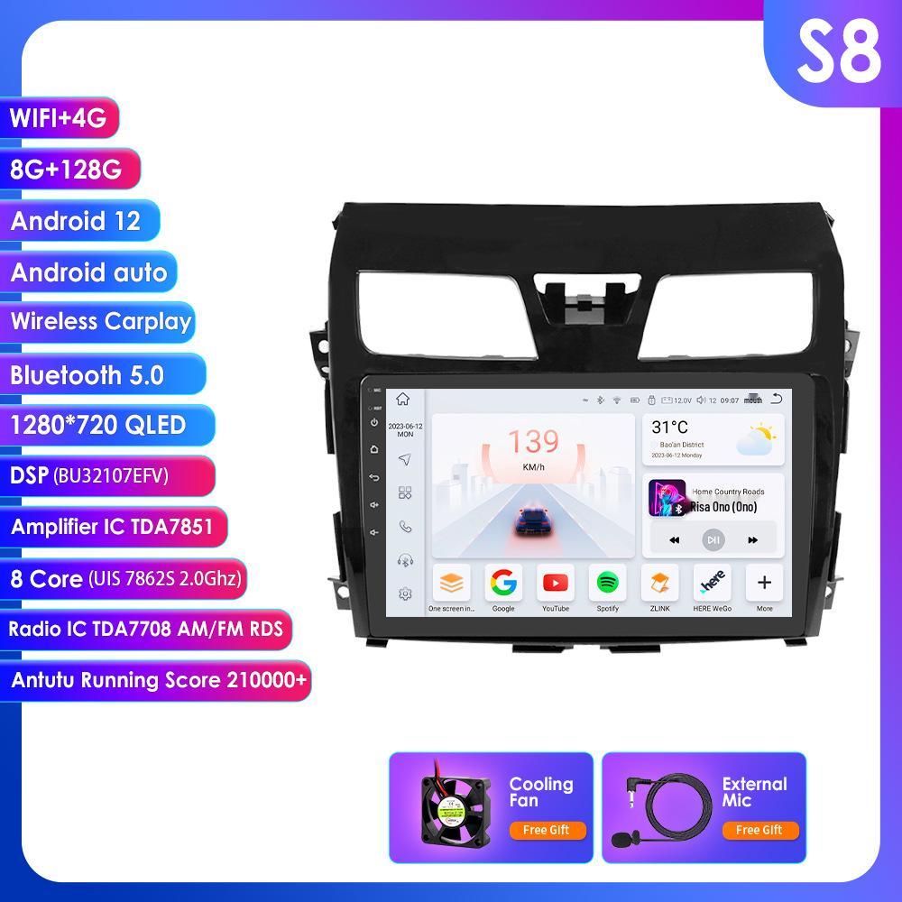 Nissan Teana 13-18 Android Large Screen Navigation with Bluetooth & Wireless CarPlay