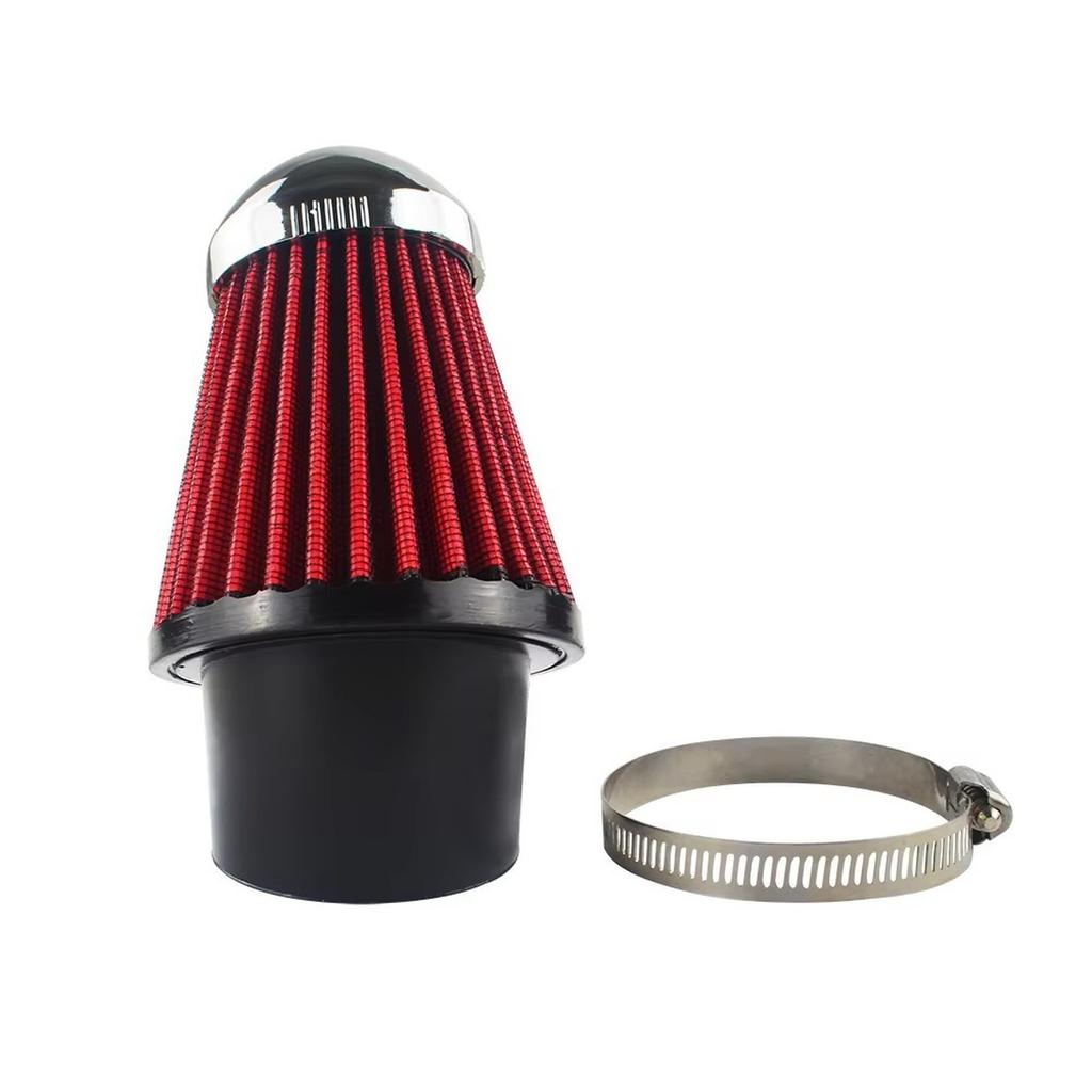 - Motorcycles Head Intake Filter Cleaner 62mm RED -AIT23