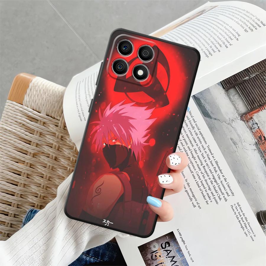 Pouzdro na telefon pro Honor X9a X8 8X X6 X5b X7 Magic5Lite 90 200 400 Lite 70 Cool Narutos Kakashi