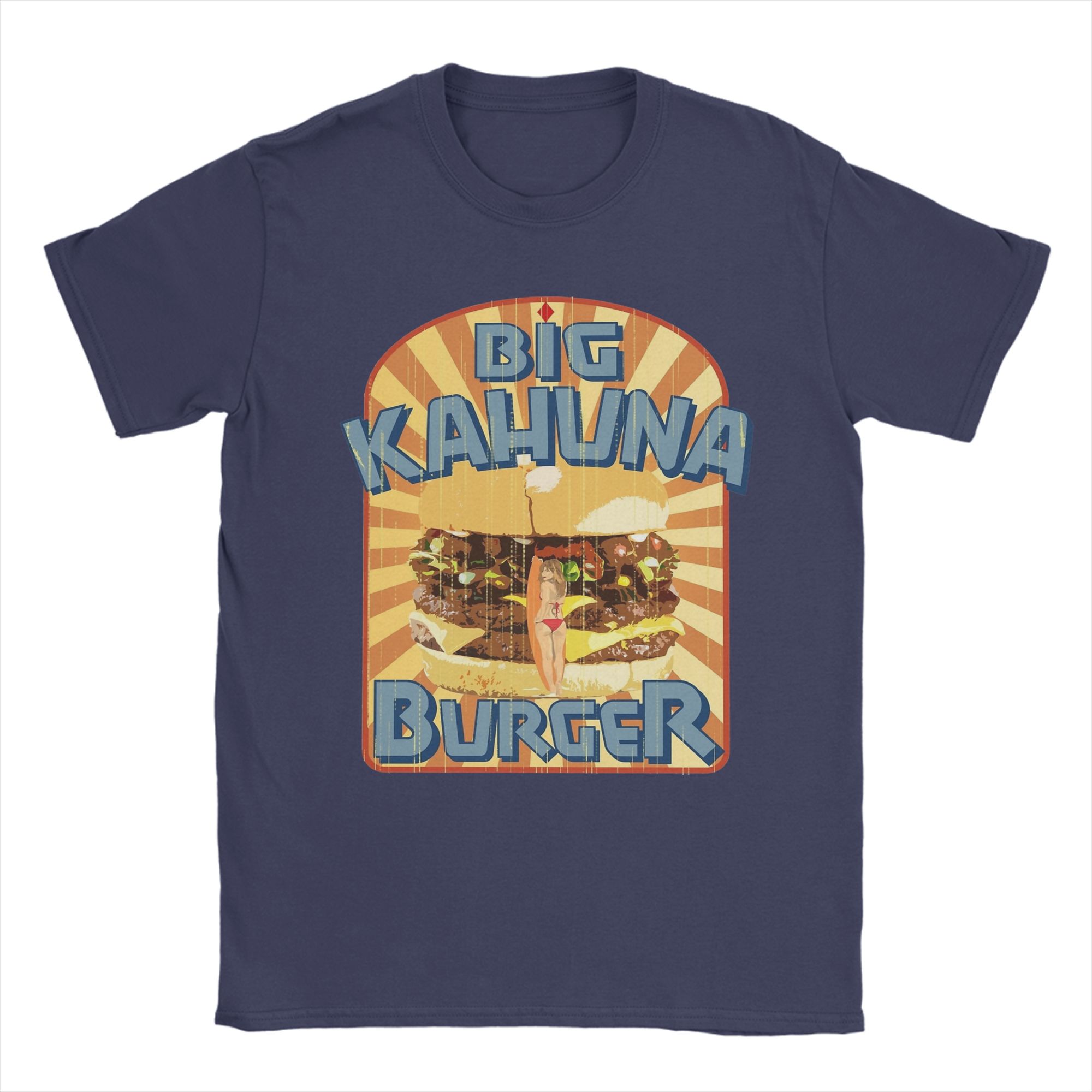 

Pulp Fiction The Big Kahuna Burger TShirts Unisex Quentin Tarantino Cotton Tees Crew Neck Short Sleeve T Shirt Gift Idea Clothing 4XL