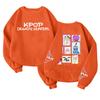 Children's Fashionable Lightweight Long-sleeved Round Neck Pullover With Pockets Printed Pullover