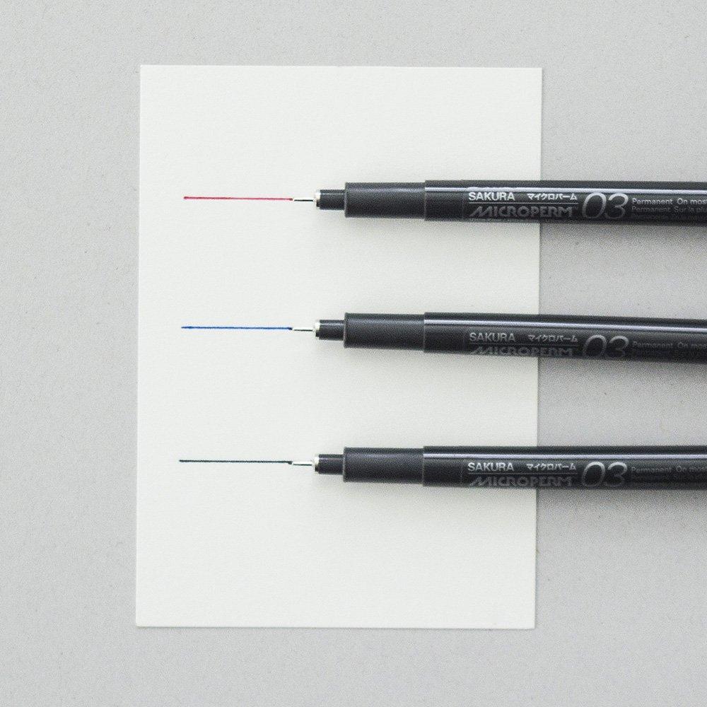 Sakura Micro Palm 03 10 Pens Cray-Pas Oil-Based Pen, EOK03#49-10P, Black,