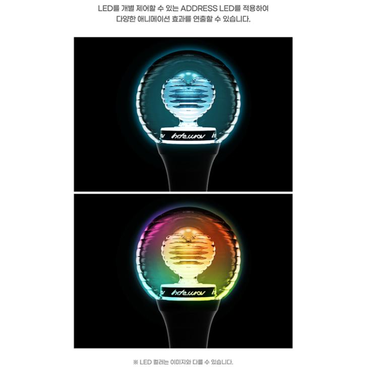 Pre-order hrtz.wav Official Light Stick & POB