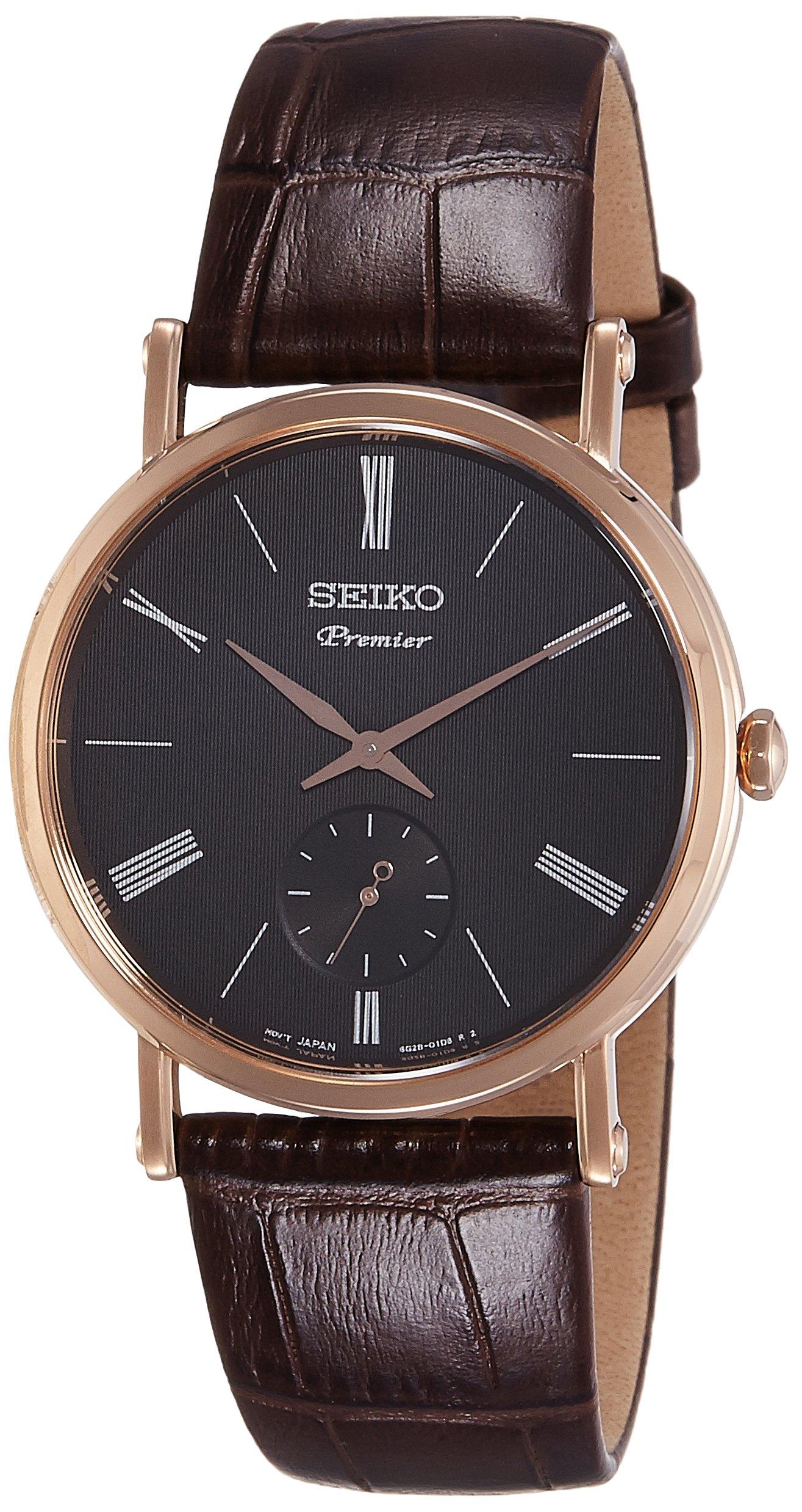 

Seiko Premier srk040p1 Mens Wristwatch Flat light &