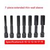 Reinforced Nut Driver Set Nut Driver for Impact Drill Deep Nut Driver Set Impact Driver Bit Set Car Repair Tool