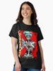 Cyberpunk Edgerunners 2 Crazy Cyberpunk girl Classic Unisex T-Shirt