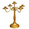 Vintage French Candelabra Ornament – Romantic European Candle Holder for Table Decor and Photo Props