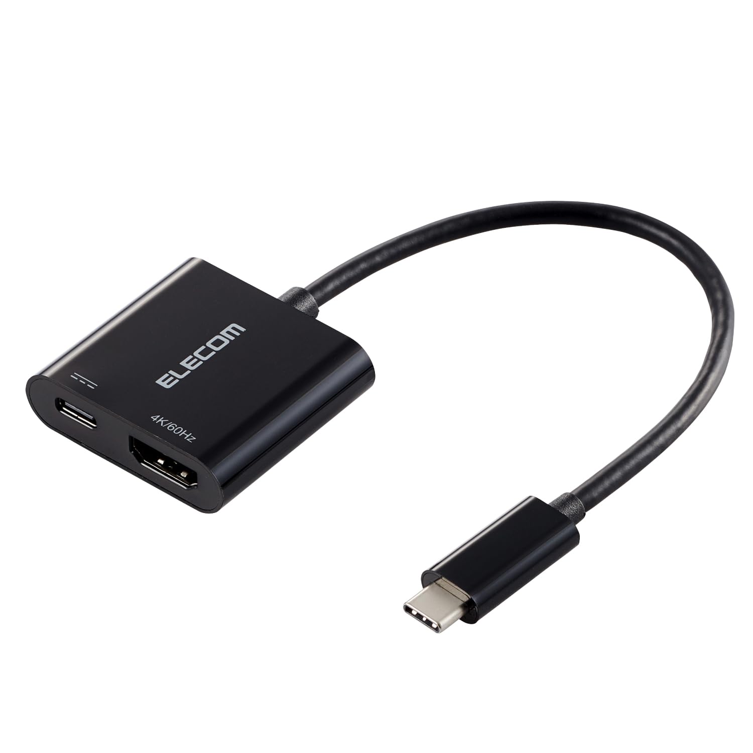 

ELECOM USB C Conversion Adapter to HDMI with Power Port 4K x Mirroring Cable with iPhone MacBook iPad Black to be compatible with iPhone Pro Type-C чорний