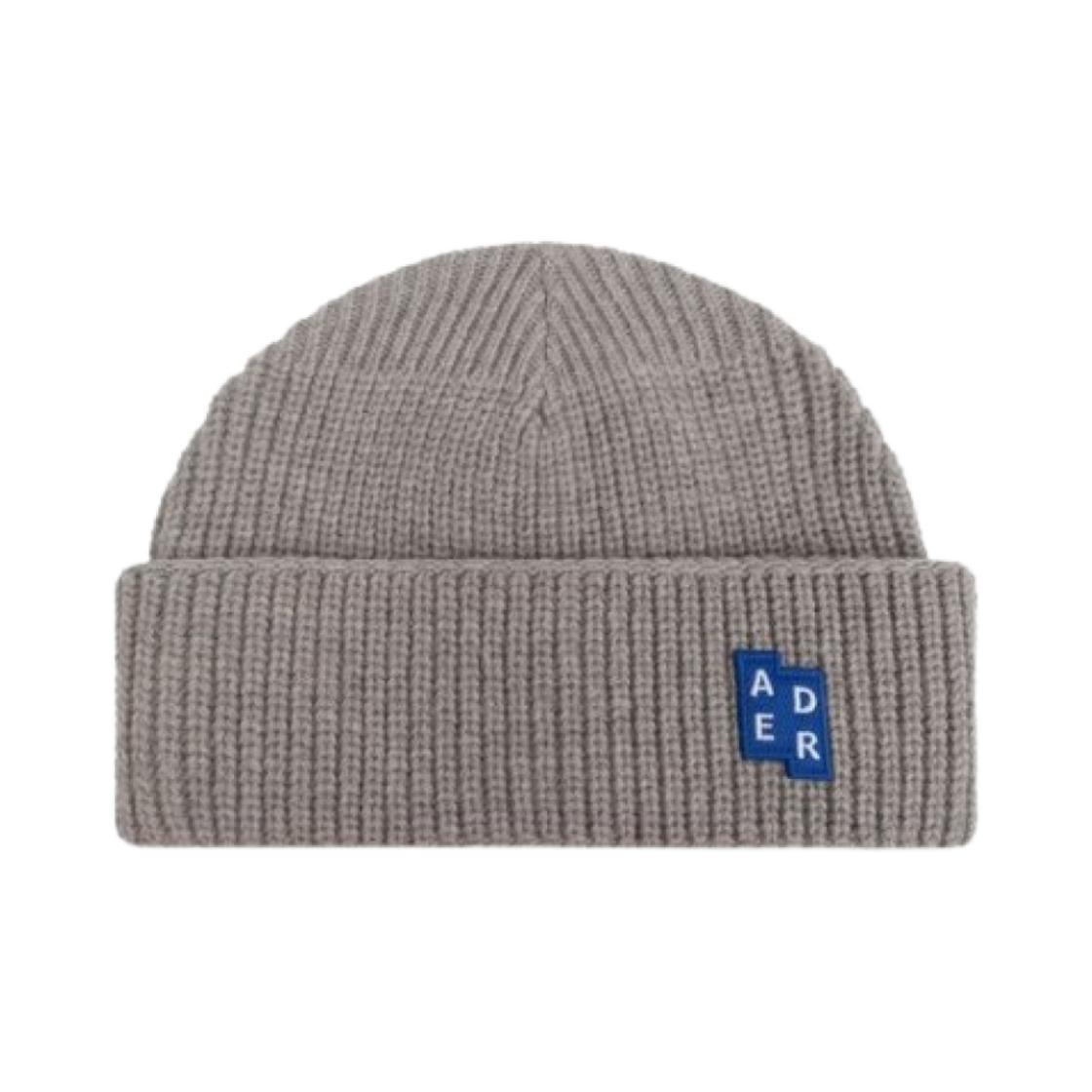 ADERERROR Sig; TRS Tag Beanie 01 Gray ONE SIZE