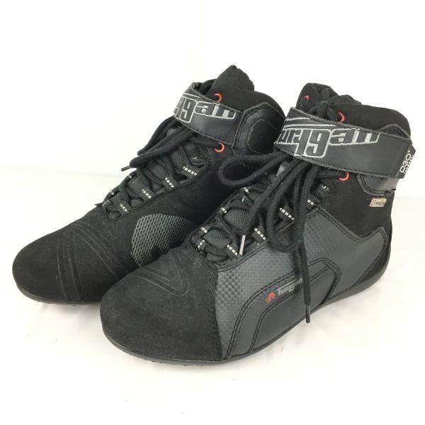 Furygan Sympatex On-Road Motorcycle Short Boots 40 25.0 Black(USED)