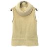 Rene Made In Japan Angora Blend No Sleeve Turtleneck Knit 36 Ivory Women Used